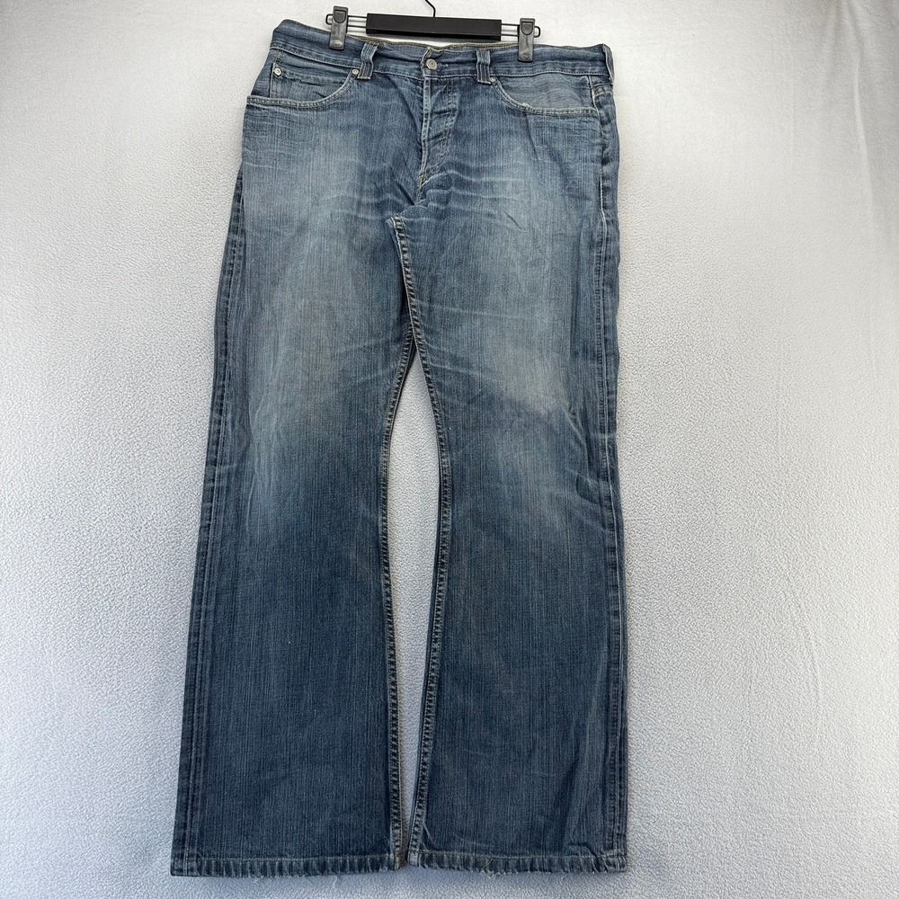 Vintage Levis Jeans Men's 36x34 Fits 35x31 Blue 512 Bootcut Dark Baggy Y2k 2000s